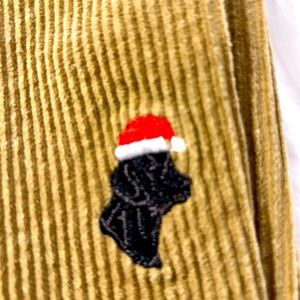 Orvis men’s Holiday Wreath and Holly corduroys